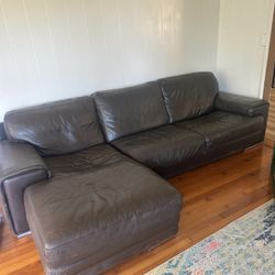 Leather Couch