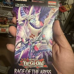 Yugioh rage of the abyss booster pack new