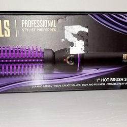 Hot Tools 1" Hot Brush Styler Curling Iron