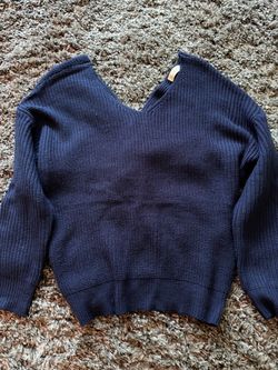Navy Sweater