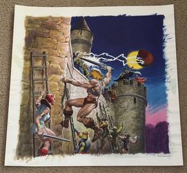 Masters of the Universe Art Print - Power from the Sky by Earl Norem