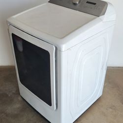 Samsung 7.4 cu. ft. Smart Gas Dryer - White - DVG50R5400W