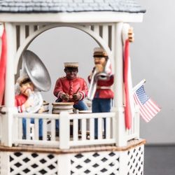 Dept 56 Stars And Stripes Forever Gazebo