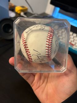Autographed baseball
