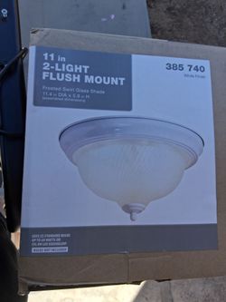 2- Light flush mount