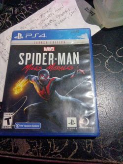 Marvel Spider-Man Miles Morales PS4 Launch Edition