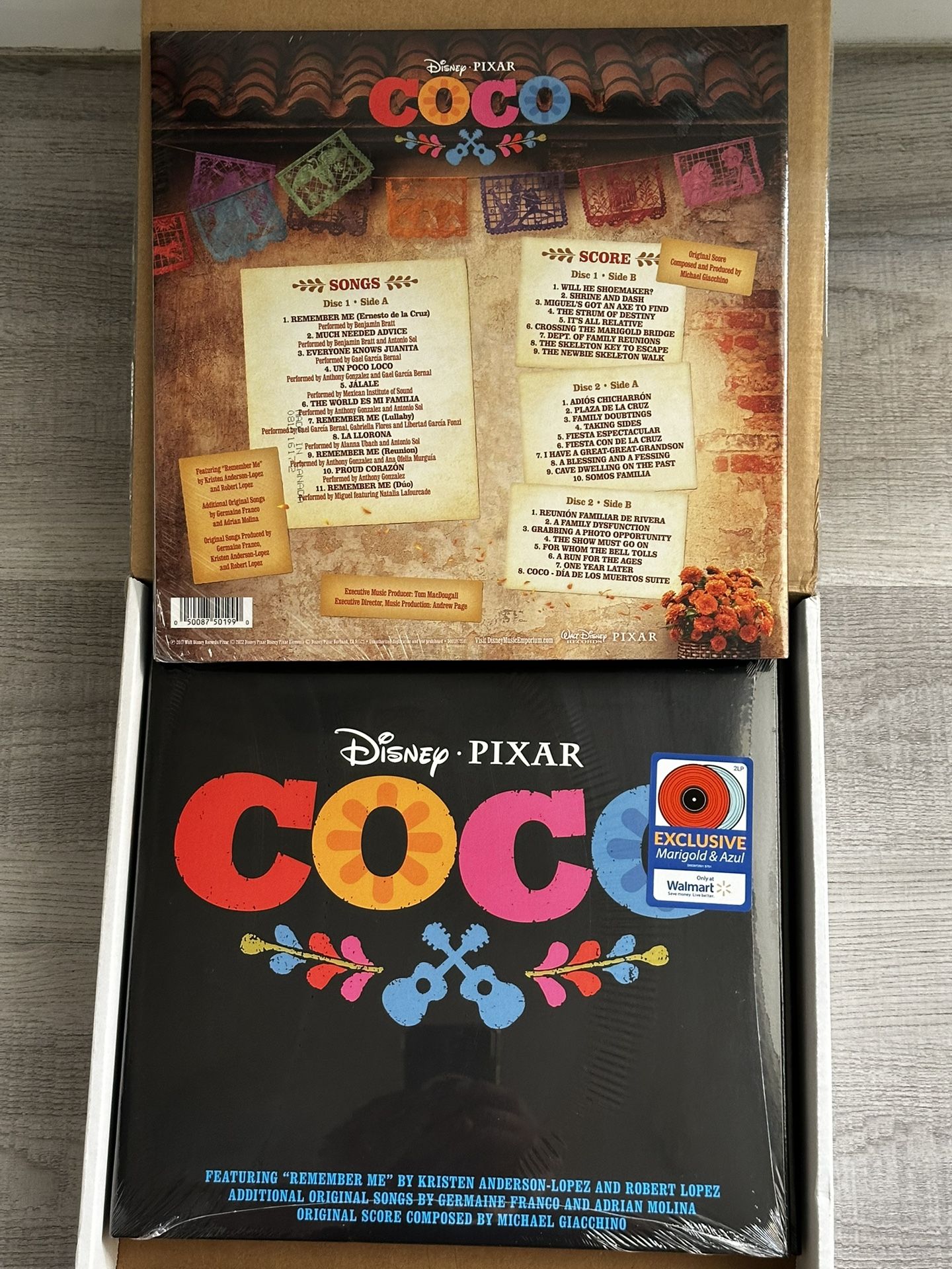 Disney Coco Vinyl Record