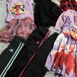 Girl Disney And Adidas Clothes Size 3t Bundle 