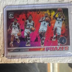 2023-24 Panini Optic PHAZES #25 Anthony Edwards SSP Case Hit -