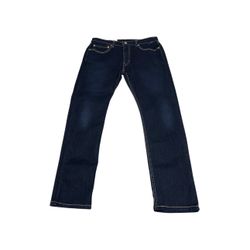 Levi’s 519 Extreme Skinny Jeans Men’s 36x29 Dark Wash Stretch Denim Slim Fit