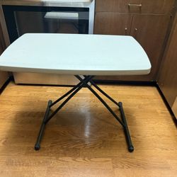 Lifetime 30 Inch Personal Rectangle, Folding Table Indoor Outdoor