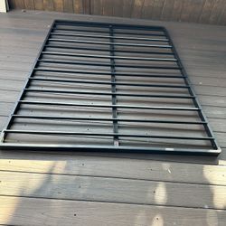 Full Size Metal Box Spring with Round Corners - 3000 lbs Capacity, Low Profile Bed Slat