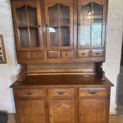 Wooden China Cabinet 