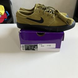 Nike Sb Zoom Pacific Moss Black Mens Size 9.5