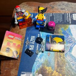 Lego Wolverine Cyborg Spider Women Mini Figures