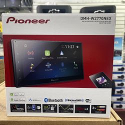Pioneer DMH-2770NEX Wireless Apple CarPlay android auto double din touchscreen stereo system