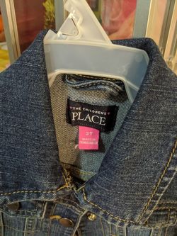Children's place Girls denim jacket 3T