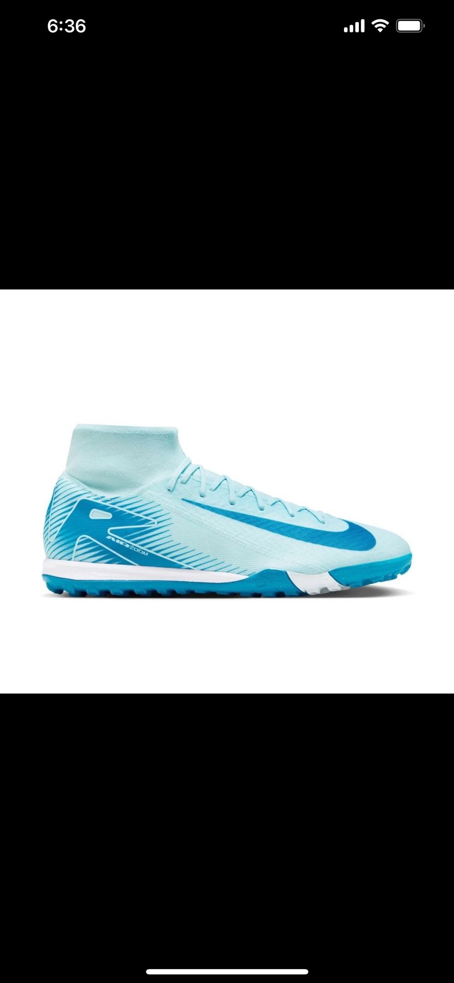 Nike Zoom Mercurial Superfly 10 Academy Soccer Turf Cleats Size 8.5 Men/Fits Wmn 10