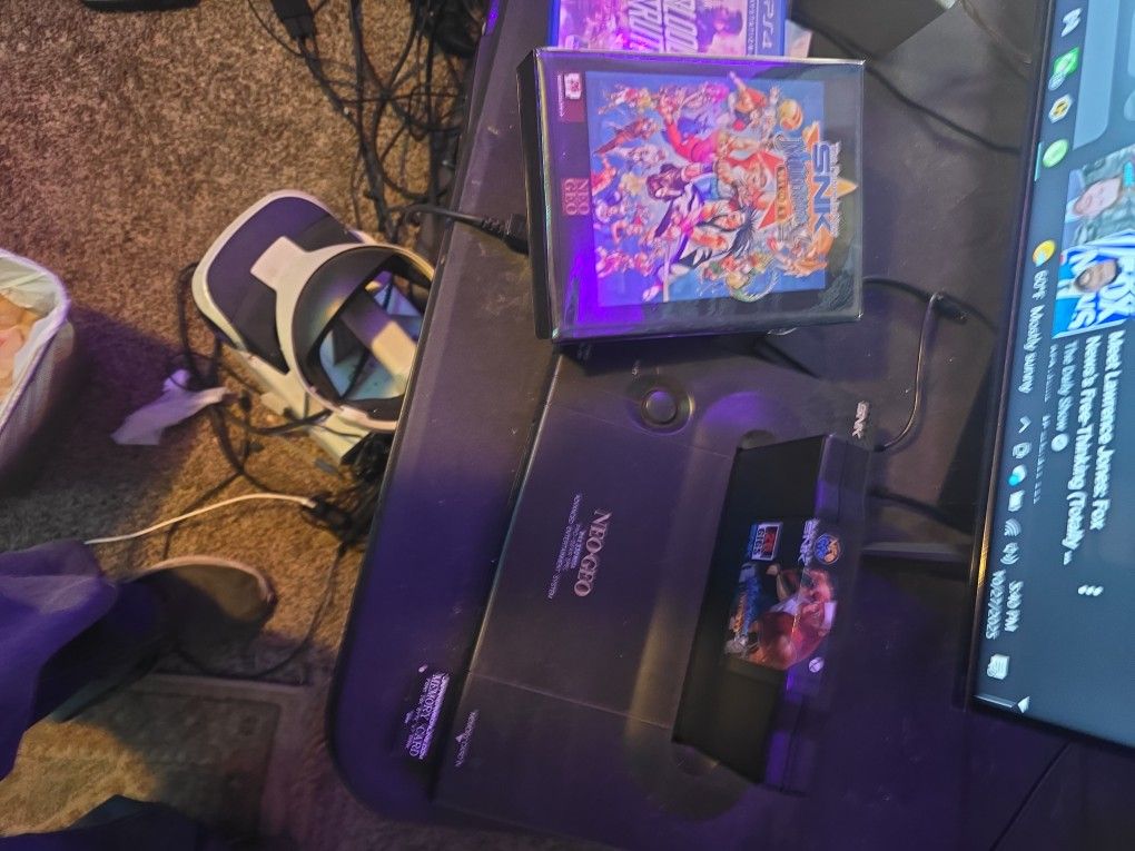 Neo Geo Good condition comes with a memory card two controllers and a one hundred and fifty one game multicart HDMI Out
