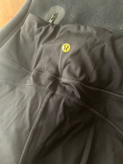 Black LuluLemon Flare Leggings