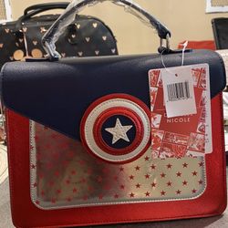 Marvel Captain America Danielle Nicole Purse/Crossbody