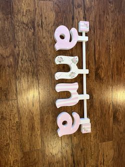 Custom Wooden Name