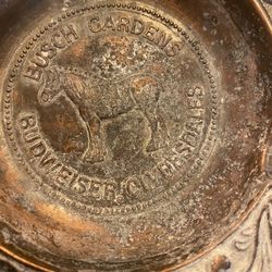 Busch Gardens BUDWEISER authentic Ashtray