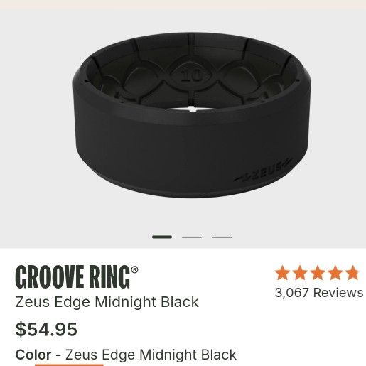 🔥 2 Zeus Mens Wedding Ring Sz 8 Silicone Band New Excellent Condition Exercise
Groove Life Zeus Silicone Ring