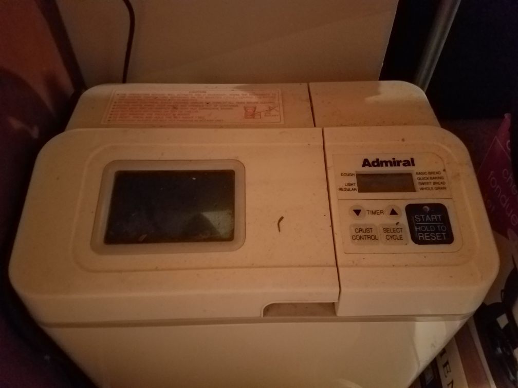 Admiral bread machine deals