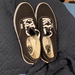 Black Vans 