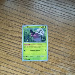 Pokémon Shelmet 088/086 Card – Scarlet & Violet White Flame