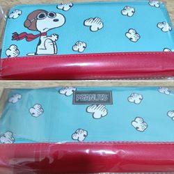 Snoopy Zipper Wallet New $15 