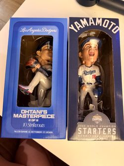 Ohtani and Yamamoto Bobblehead