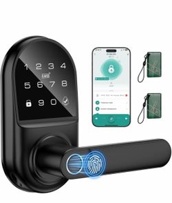 Smart Keypad Door Lock With Handle