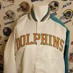 Modern Reproduction Miami Dolphins NFL Football Starter Jacket