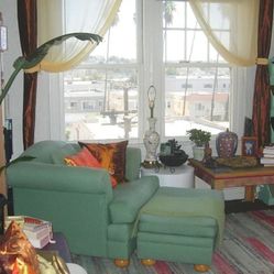 Armchair And Ottoman