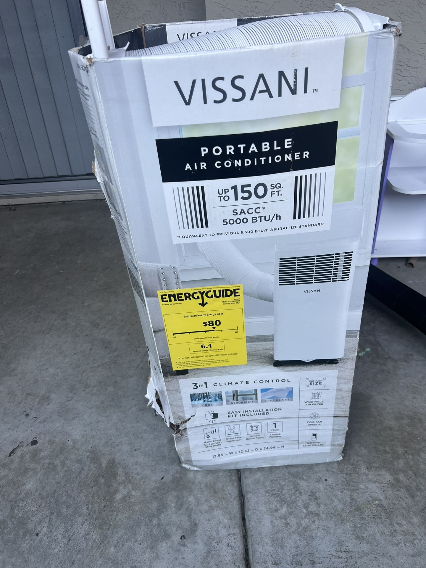 Vissani portable ac