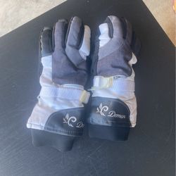 Womens Snow Gloves Size L