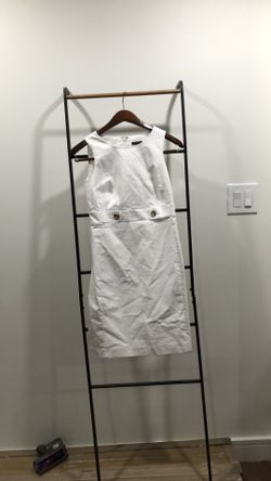 Ann Taylor white dress -00P