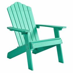 OVIOS Plastic Wood Adirondack Outdoor Patio Chair