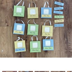 NEW IN BOX baby milestone frames