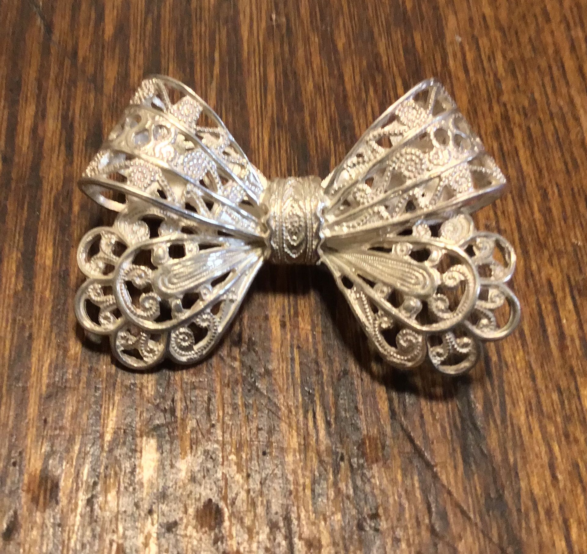 Vintage sterling brooch