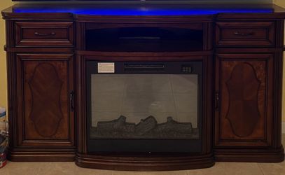 Electric Fireplace TV Stand Console