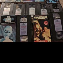 The Outer Limits Vhs Lot Oop Vhs Rare Human Factor, Sixth Finger, The Mice Vintage Vhs Lot 