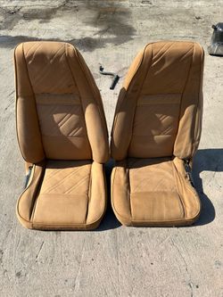 Jeep Wrangler YJ Front Seats Pair Brown 1987 through 1995
