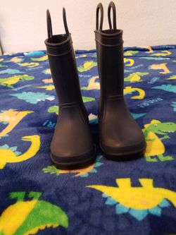 Toddler Navy Blue Rain Boots