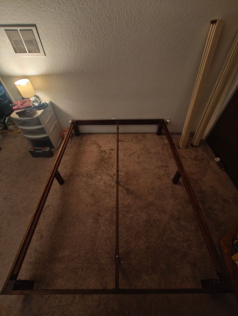 Wood Queen Size Bed frame