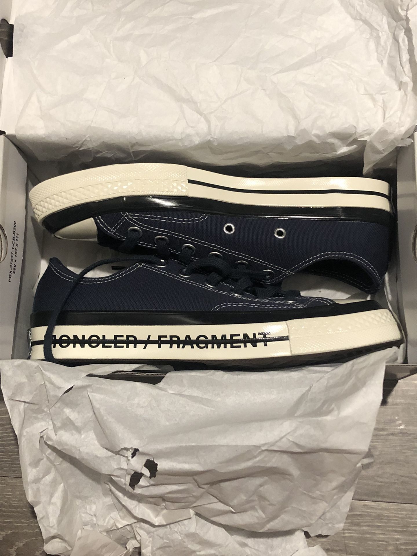 Converse x Moncler Fragment Chuck Taylor Size 6