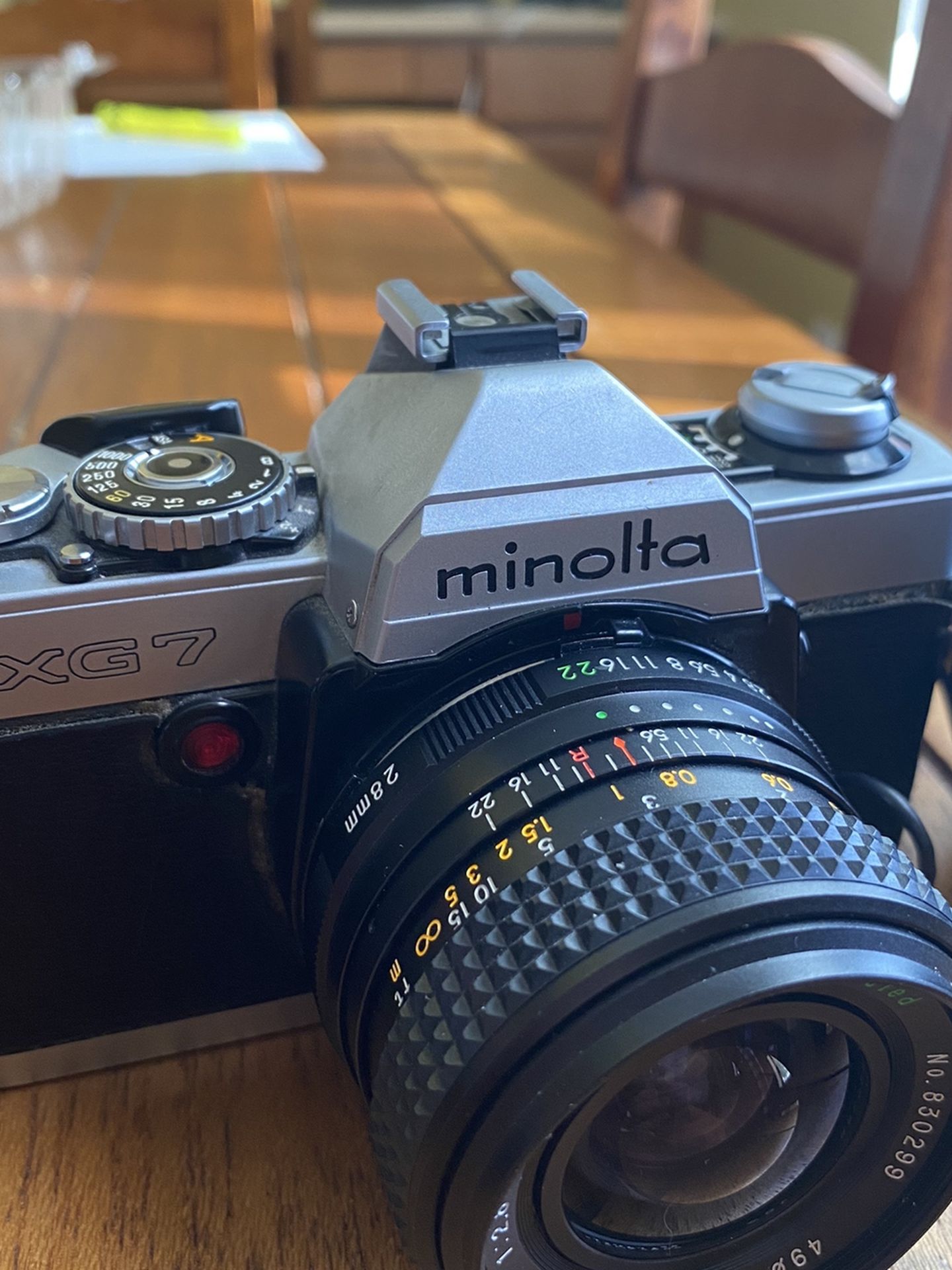 Minolta XG-7 With Lenses