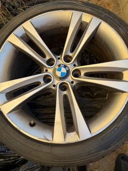 BMW Wheels + Tires  428i F32 F33 F36 2017-2020 18” Wheels Rims Factory OEM 5x120